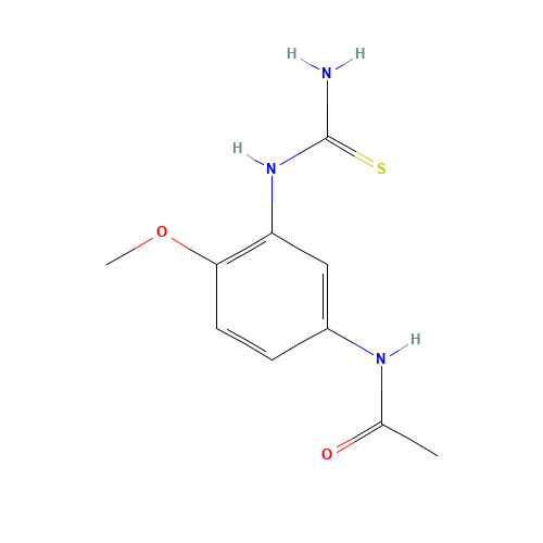 N-[3-(carbamothioylamino)-4-methoxyphenyl]acetamide (CAS: 383870-42-6) - Related Chemical Product