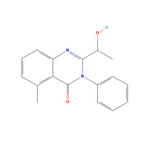 2-(1-hydroxyethyl)-5-methyl-3-phenylquinazolin-4-one (CAS: 870282-52-3) - Related Chemical Product