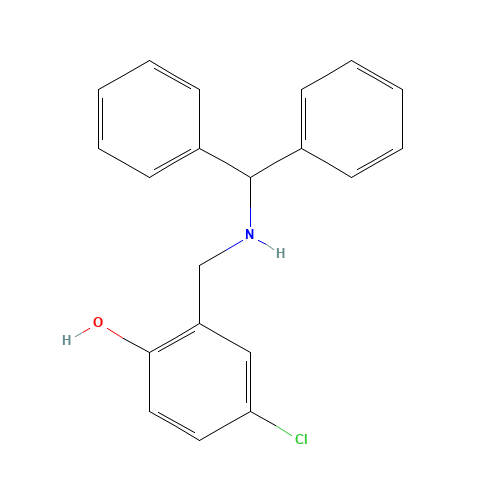 2-[(benzhydrylamino)methyl]-4-chlorophenol (CAS: 765298-00-8) - Related Chemical Product