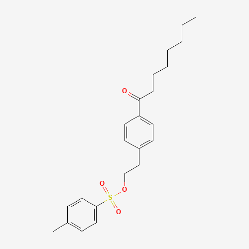 2-(4-octanoylphenyl)ethyl 4-methylbenzenesulfonate (CAS: 1027523-57-4) - Related Chemical Product