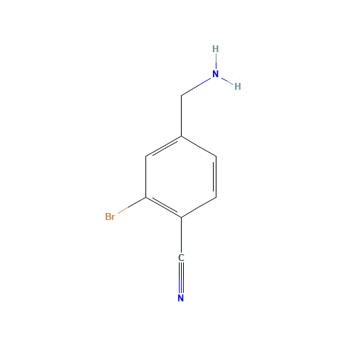 4-(aminomethyl)-2-bromobenzonitrile (CAS: 1177558-39-2) - Related Chemical Product