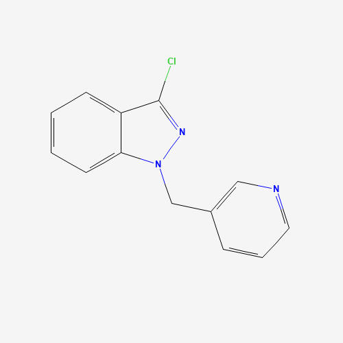 3-chloro-1-(pyridin-3-ylmethyl)indazole (CAS: 1017781-90-6) - Related Chemical Product