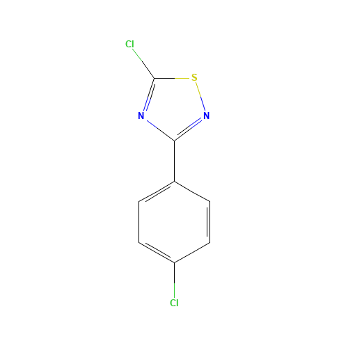 5-chloro-3-(4-chlorophenyl)-1,2,4-thiadiazole (CAS: 887623-87-2) - Related Chemical Product