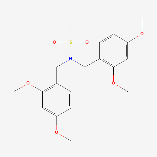 N,N-bis[(2,4-dimethoxyphenyl)methyl]methanesulfonamide (CAS: 918900-84-2) - Related Chemical Product