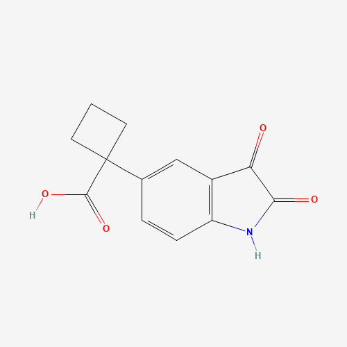 1-(2,3-dioxo-1H-indol-5-yl)cyclobutane-1-carboxylic acid (CAS: 1309089-17-5) - Related Chemical Product