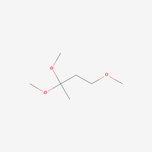 1,3,3-trimethoxybutane (CAS: 6607-66-5) - Chemical Structure and Molecular Formula 