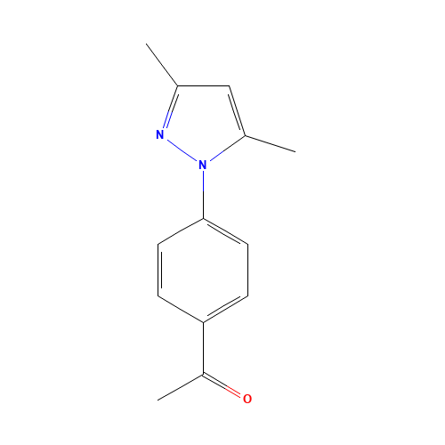 1-[4-(3,5-dimethylpyrazol-1-yl)phenyl]ethanone (CAS: 153813-15-1) - Related Chemical Product