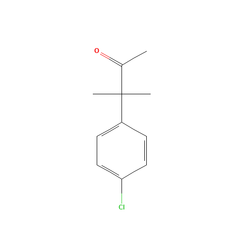 3-(4-chlorophenyl)-3-methylbutan-2-one (CAS: 16703-39-2) - Related Chemical Product