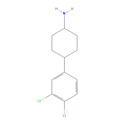 4-(3,4-dichlorophenyl)cyclohexan-1-amine (CAS: 1429217-65-1) - Related Chemical Product