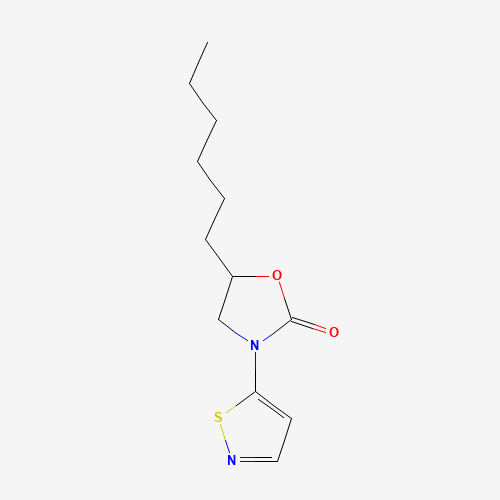 5-hexyl-3-(1,2-thiazol-5-yl)-1,3-oxazolidin-2-one (CAS: 1174336-97-0) - Related Chemical Product