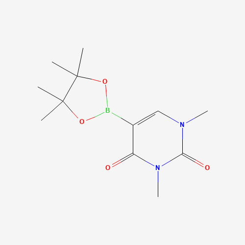 1,3-dimethyl-5-(4,4,5,5-tetramethyl-1,3,2-dioxaborolan-2-yl)pyrimidine-2,4-dione (CAS: 269410-01-7) - Related Chemical Product