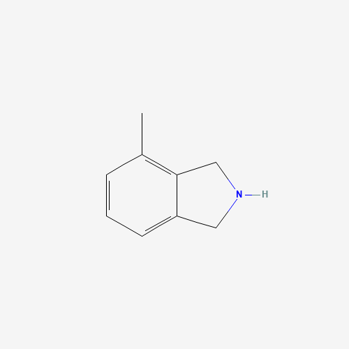 4-methyl-2,3-dihydro-1H-isoindole (CAS: 739365-30-1) - Chemical Structure and Molecular Formula 