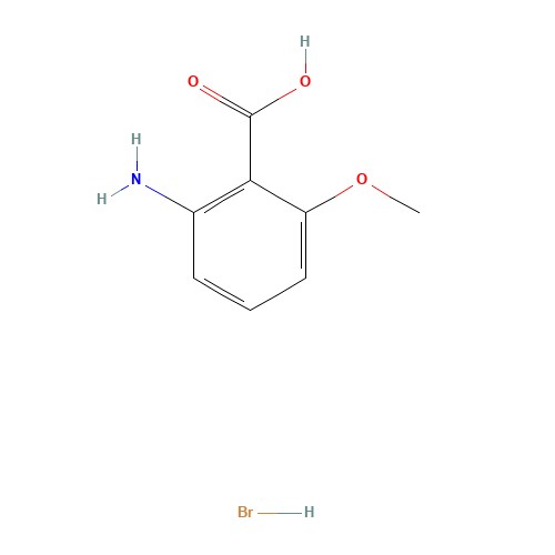 2-amino-6-methoxybenzoic acid;hydrobromide (CAS: 136247-97-7) - Related Chemical Product