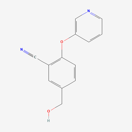 5-(hydroxymethyl)-2-pyridin-3-yloxybenzonitrile (CAS: 1369255-96-8) - Related Chemical Product