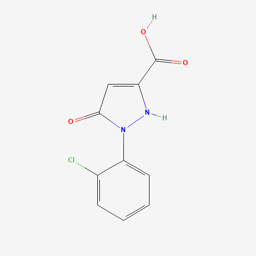 2-(2-chlorophenyl)-3-oxo-1H-pyrazole-5-carboxylic acid (CAS: 1318789-75-1) - Related Chemical Product