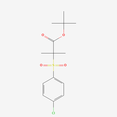tert-butyl 2-(4-chlorophenyl)sulfonyl-2-methylpropanoate (CAS: 175135-88-3) - Related Chemical Product