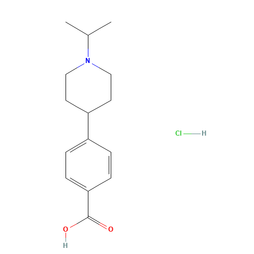 4-(1-propan-2-ylpiperidin-4-yl)benzoic acid;hydrochloride (CAS: 354813-42-6) - Related Chemical Product