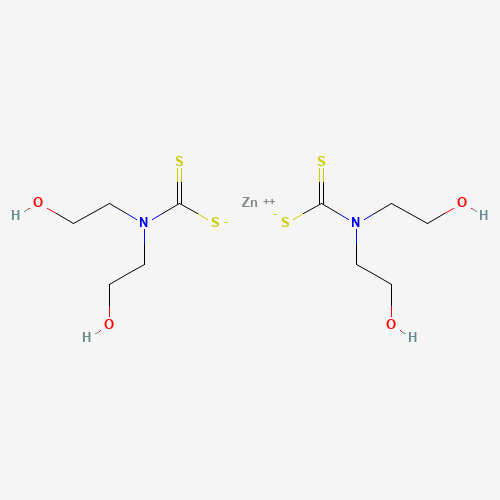 zinc;N,N-bis(2-hydroxyethyl)carbamodithioate (CAS: 19163-92-9) - Related Chemical Product