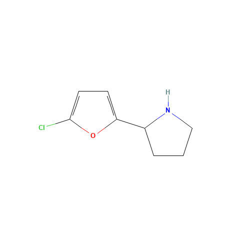 2-(5-chlorofuran-2-yl)pyrrolidine (CAS: 1024591-83-0) - Related Chemical Product