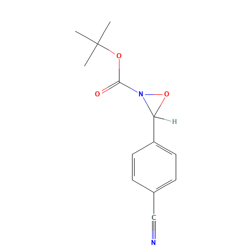 tert-butyl 3-(4-cyanophenyl)oxaziridine-2-carboxylate (CAS: 150884-56-3) - Related Chemical Product