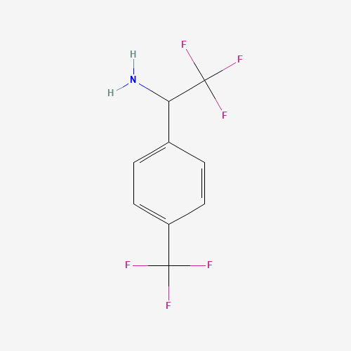2,2,2-trifluoro-1-[4-(trifluoromethyl)phenyl]ethanamine (CAS: 158388-49-9) - Related Chemical Product