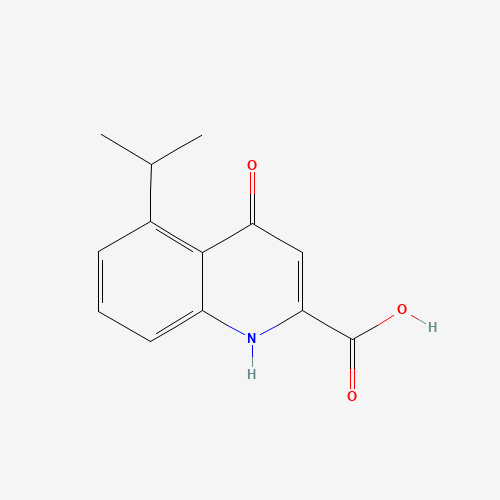 4-oxo-5-propan-2-yl-1H-quinoline-2-carboxylic acid (CAS: 123158-12-3) - Related Chemical Product