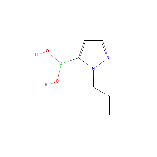(2-propylpyrazol-3-yl)boronic acid (CAS: 847818-65-9) - Related Chemical Product