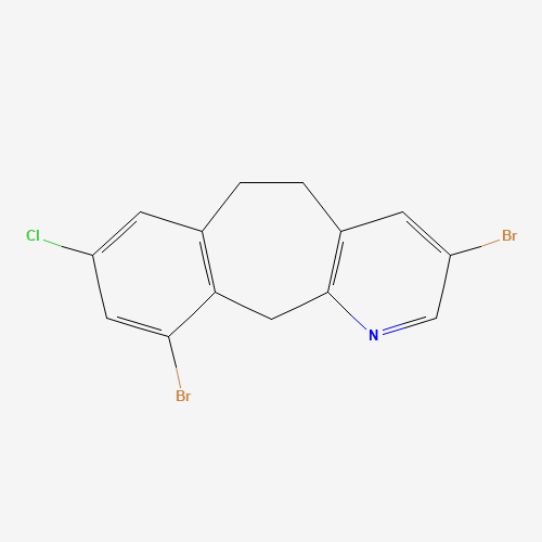 3,10-dibromo-8-chloro-6,11-dihydro-5H-benzo[1,2]cyclohepta[2,4-b]pyridine (CAS: 272107-22-9) - Related Chemical Product