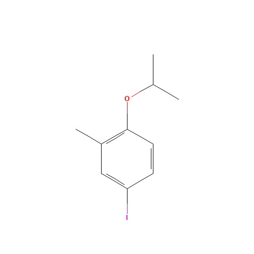 4-iodo-2-methyl-1-propan-2-yloxybenzene (CAS: 877603-52-6) - Related Chemical Product