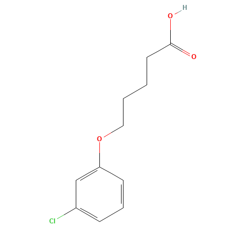 5-(3-chlorophenoxy)pentanoic acid (CAS: 7170-52-7) - Related Chemical Product