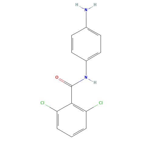 N-(4-aminophenyl)-2,6-dichlorobenzamide (CAS: 1018457-96-9) - Related Chemical Product