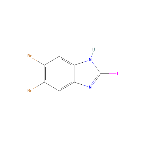5,6-dibromo-2-iodo-1H-benzimidazole (CAS: 885270-95-1) - Related Chemical Product