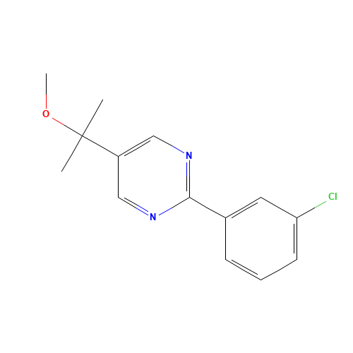 2-(3-chlorophenyl)-5-(2-methoxypropan-2-yl)pyrimidine (CAS: 1314390-26-5) - Related Chemical Product