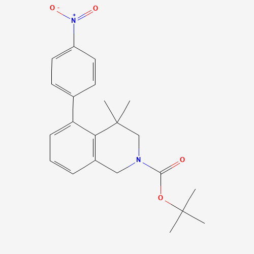 tert-butyl 4,4-dimethyl-5-(4-nitrophenyl)-1,3-dihydroisoquinoline-2-carboxylate (CAS: 1430563-82-8) - Related Chemical Product