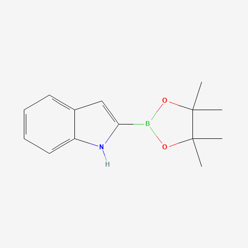 2-(4,4,5,5-tetramethyl-1,3,2-dioxaborolan-2-yl)-1H-indole (CAS: 476004-81-6) - Related Chemical Product