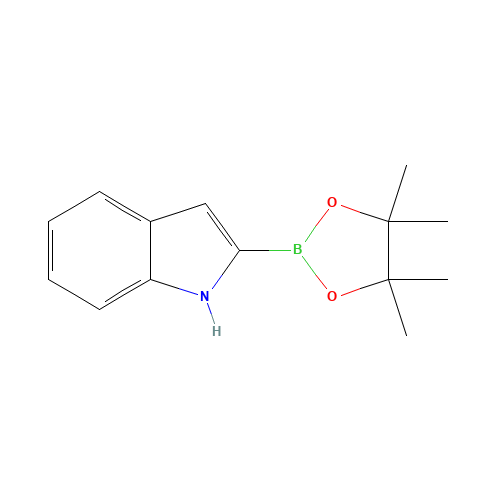 2-(4,4,5,5-tetramethyl-1,3,2-dioxaborolan-2-yl)-1H-indole (CAS: 476004-81-6) - Related Chemical Product