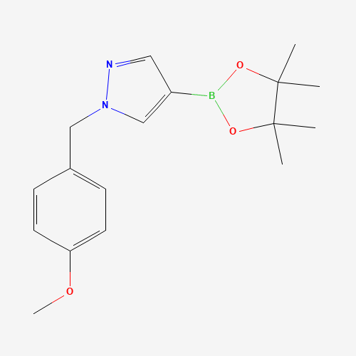 1-[(4-methoxyphenyl)methyl]-4-(4,4,5,5-tetramethyl-1,3,2-dioxaborolan-2-yl)pyrazole (CAS: 1105039-88-0) - Related Chemical Product