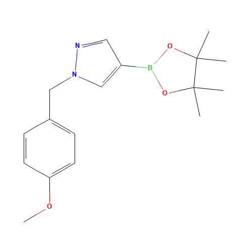 1-[(4-methoxyphenyl)methyl]-4-(4,4,5,5-tetramethyl-1,3,2-dioxaborolan-2-yl)pyrazole (CAS: 1105039-88-0) - Related Chemical Product
