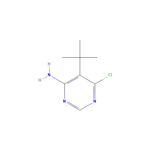 5-tert-butyl-6-chloropyrimidin-4-amine (CAS: 852061-83-7) - Related Chemical Product