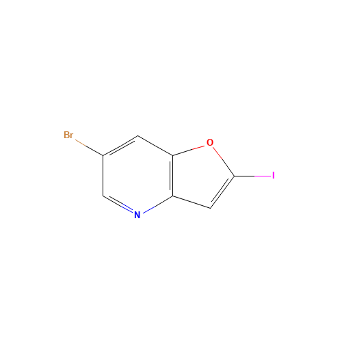 6-bromo-2-iodofuro[3,2-b]pyridine (CAS: 1171920-55-0) - Related Chemical Product