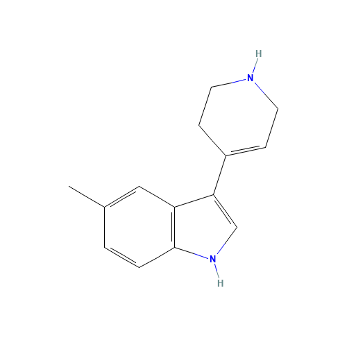 5-methyl-3-(1,2,3,6-tetrahydropyridin-4-yl)-1H-indole (CAS: 460354-14-7) - Related Chemical Product