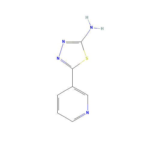 5-pyridin-3-yl-1,3,4-thiadiazol-2-amine (CAS: 68787-52-0) - Related Chemical Product