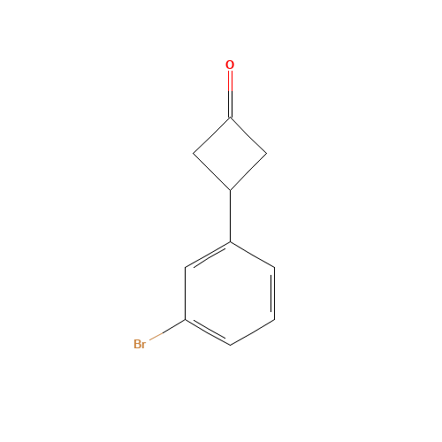 3-(3-bromophenyl)cyclobutan-1-one (CAS: 885267-15-2) - Related Chemical Product