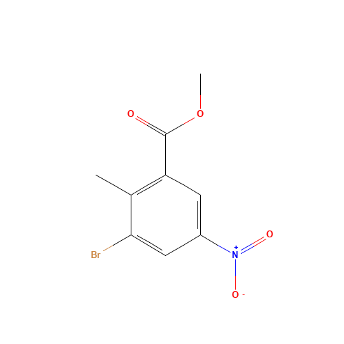 methyl 3-bromo-2-methyl-5-nitrobenzoate (CAS: 885519-05-1) - Related Chemical Product