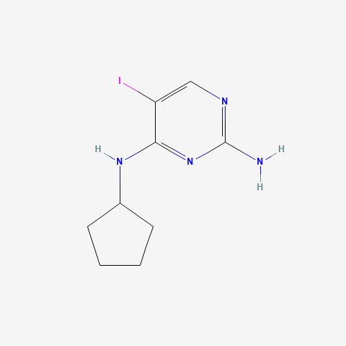 4-N-cyclopentyl-5-iodopyrimidine-2,4-diamine (CAS: 1169699-40-4) - Related Chemical Product