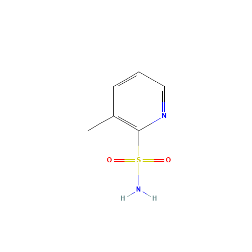 3-methylpyridine-2-sulfonamide (CAS: 65938-79-6) - Chemical Structure and Molecular Formula 