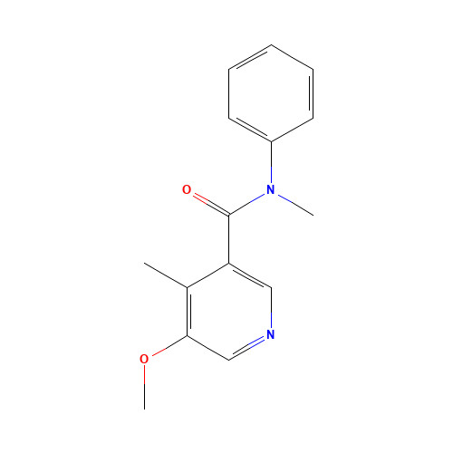 5-methoxy-N,4-dimethyl-N-phenylpyridine-3-carboxamide (CAS: 1105675-65-7) - Related Chemical Product