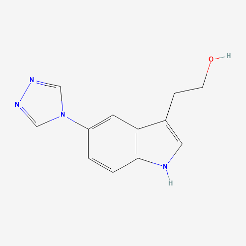 2-[5-(1,2,4-triazol-4-yl)-1H-indol-3-yl]ethanol (CAS: 174610-41-4) - Related Chemical Product