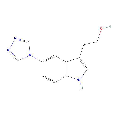 2-[5-(1,2,4-triazol-4-yl)-1H-indol-3-yl]ethanol (CAS: 174610-41-4) - Related Chemical Product