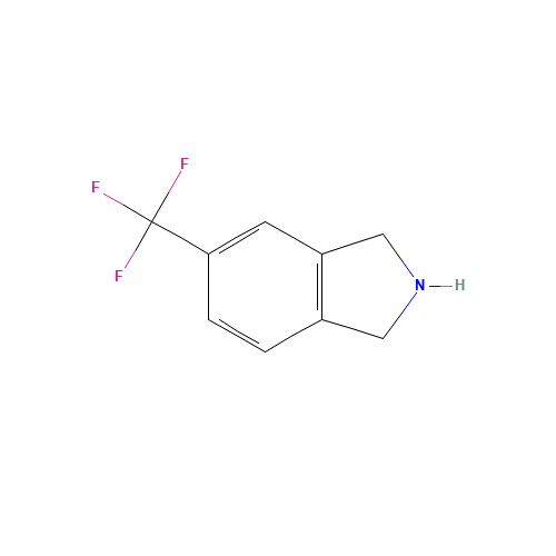 5-(trifluoromethyl)-2,3-dihydro-1H-isoindole (CAS: 342638-03-3) - Related Chemical Product